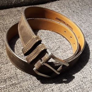 Suede belt